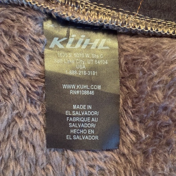 Kuhl Cozy Fleece Zip-Up Teddy Jacket with Stowaway Hood - Picture 13 of 16